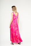 Hawaï - Maxi - Dress - soie - silk - robe - Wallo - Designer