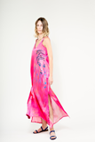Hawaï - Maxi - Dress - soie - silk - robe - Wallo - Designer