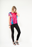 Indochine top de soie - Silk top - Designer - Wallo - bubble top