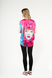 Indochine top de soie - Silk top - Designer - Wallo - bubble top