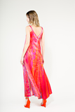 Madrid silk dress robe de soie - maxi dress - Designer - Wallo