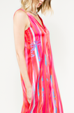 Madrid silk dress robe de soie - maxi dress - Designer - Wallo