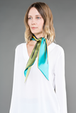 Zurich silk cravate scarve foulard cravate de soie - Designer Wallo