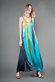 Genève - Maxi - dress - robe - silk - soie - Designer - Wallo