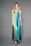 Genève - Maxi - dress - robe - silk - soie - Designer - Wallo