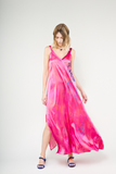 Hawaï - Maxi - Dress - soie - silk - robe - Wallo - Designer